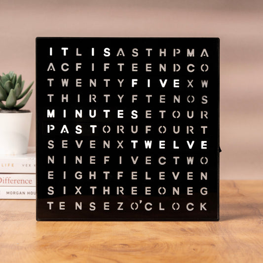 LIGHT UP WORD CLOCK