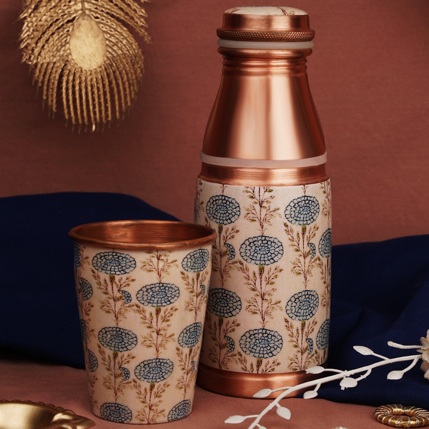 SAPPHIRE SERENITY FESTIVE HAMPER